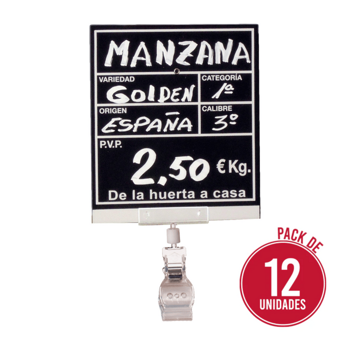 PIZARRA DE PRECIOS CON SUPLEMENTO OFERTA