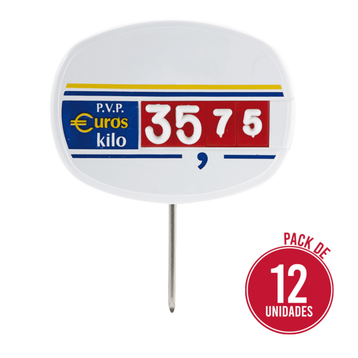 CARTEL PORTA PRECIO